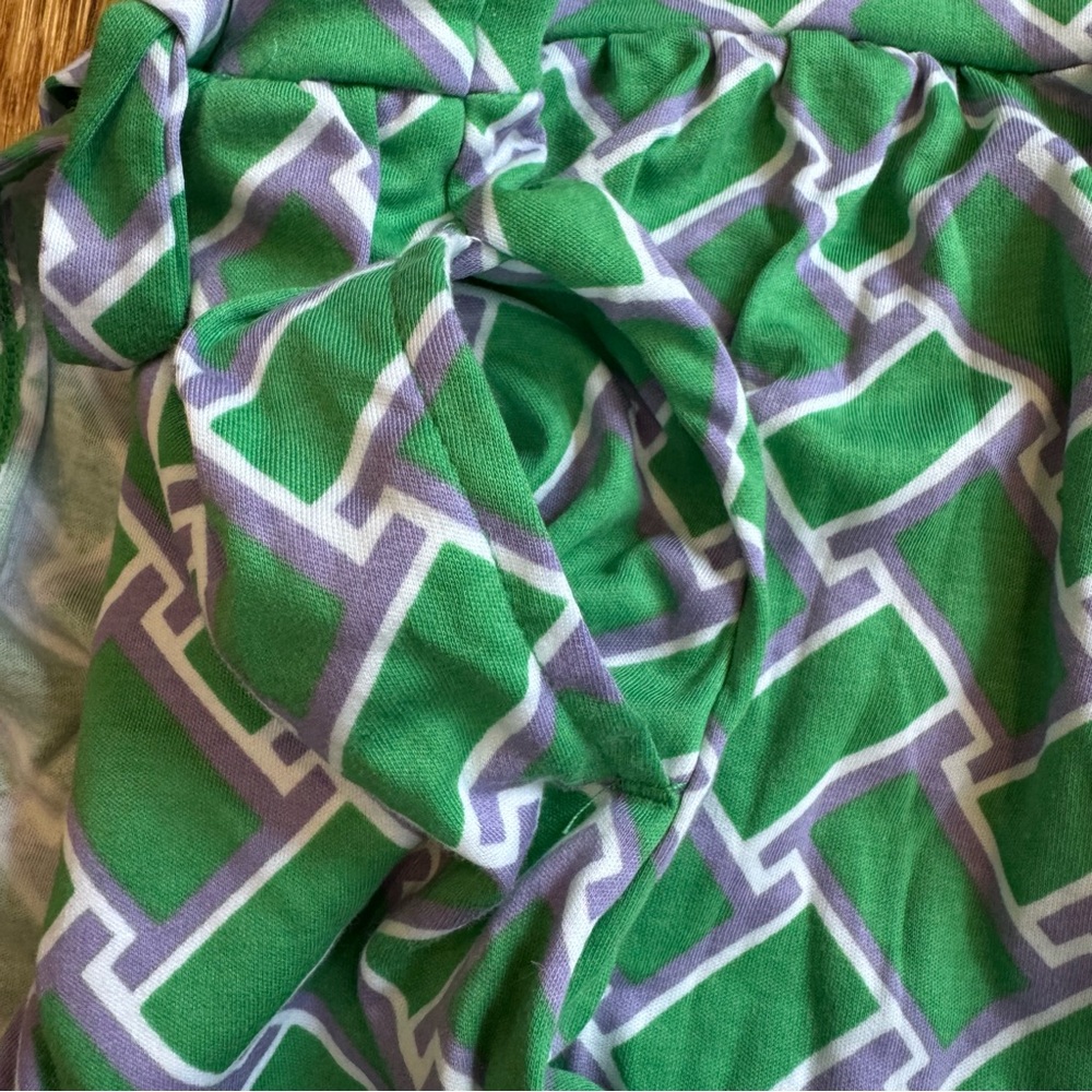 4/$20 Dianne Von Furstenberg Target, Green Patterned toddler Dress size 2t NWOT! - Picture 5 of 5